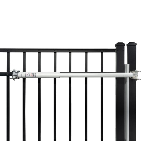 Lockeyusa Hydraulic Gate Closer, Adjustable, White, TB450W TB450W